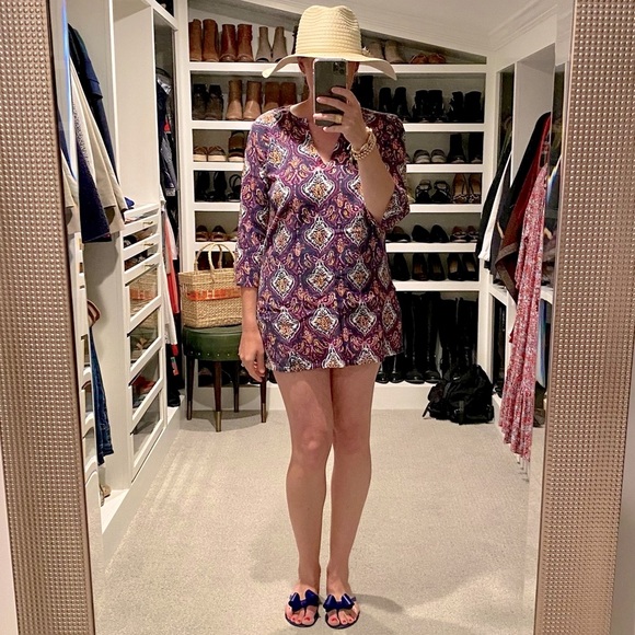 J. Crew Factory Pool Beach Cover Up Tunic Dress - Picture 2 of 14